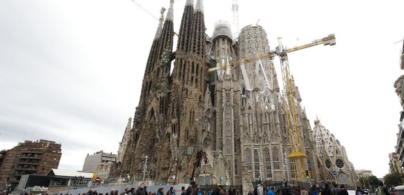 Sagrada Familia, construită fără autorizație
