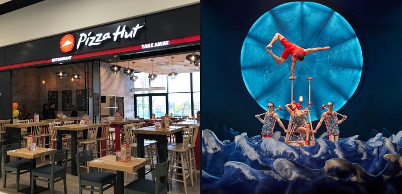 Pizza Hut și Cirque du Soleil și-au anunțat insolvența